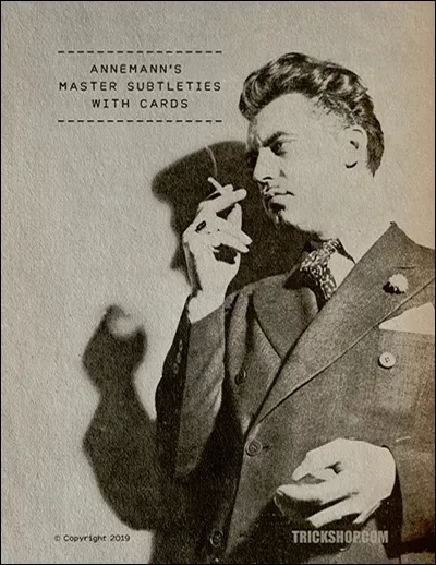 Annemann's Master Subtleties with Cards -Ted Annemann