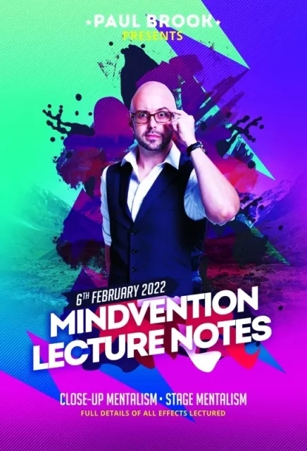 Paul Brook - MINDvention 2022 Lecture Notes By Paul Brook
