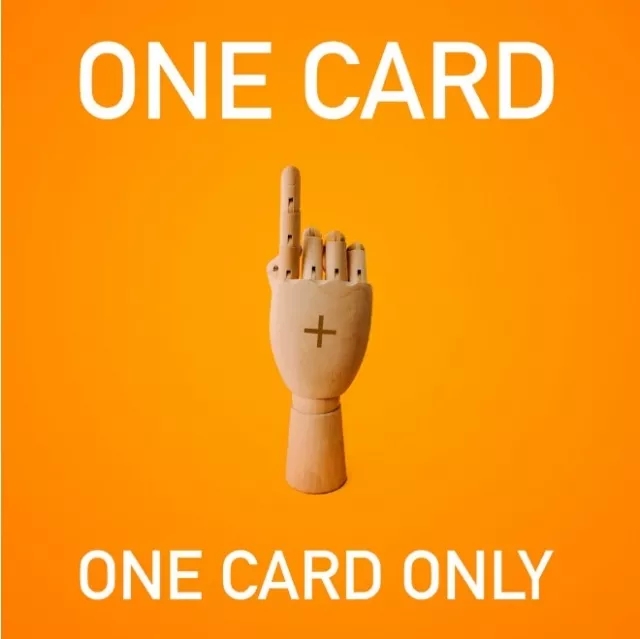 One Card and One Card Only by Larry Hass
