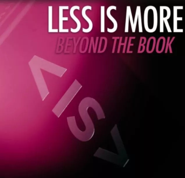 Less is More: Beyond the Book (May 15 , 16) (ebook+videos)