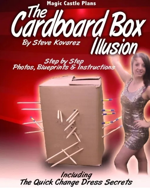 The Cardboard Box Illusion Plans - INSTANT DOWNLOAD