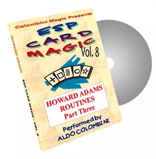ESP Card Magic (Howard Adams Part 3) Vol. 8 by Aldo Colombini