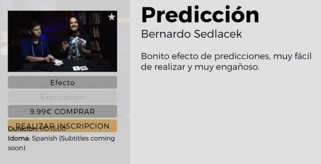 Predicción by Bernardo Sedlacek