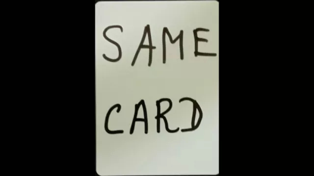 The Same Card by a Guha video (Download)
