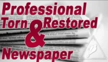 Professional Torn & Restored Newspaper Conjuring Community