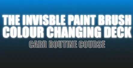 The Invisible Paintbrush Colour Changing Deck by Craig Petty