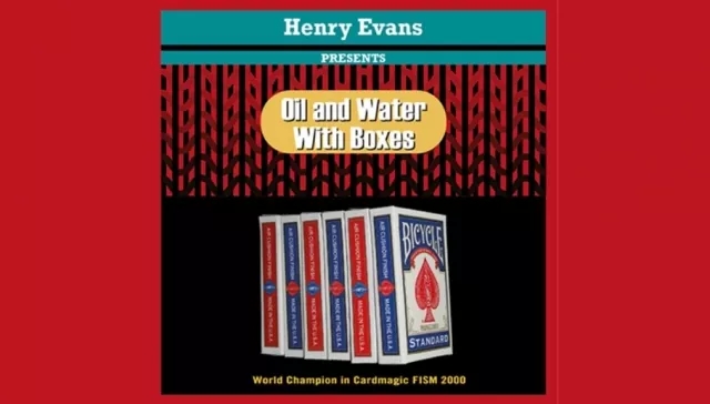Oil and Water Boxes (Online Instructions) by Henry Evans