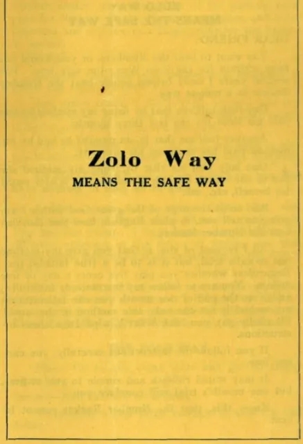 Zolo Way by Professor Albert Zolo