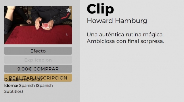 Clip by Howard Hamburg