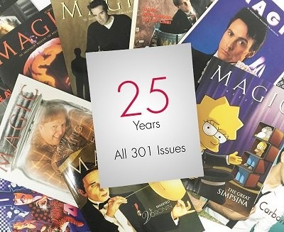 25 years All 301 issues (1991-2016) Magic Magazine by Stan Allen