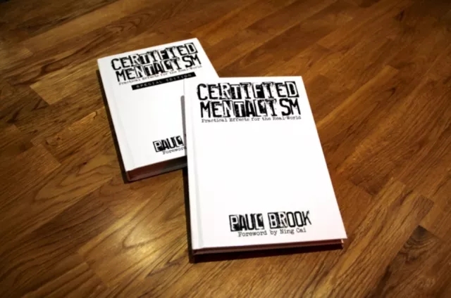Certified Mentalism Special Edition By Paul Brook