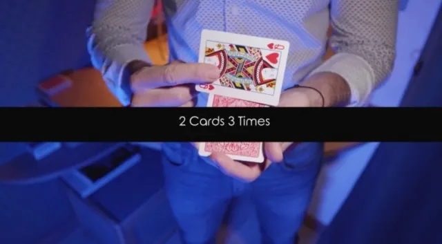 2 Cards 3 Times by Yoann F