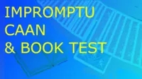 IMPROMPTU CAAN AND BOOK TEST by Sujat Mukherjee