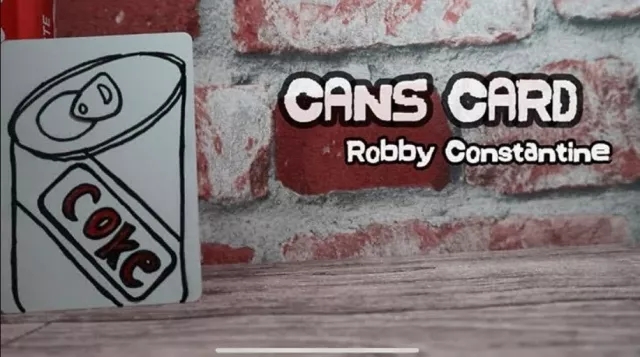 Cans Card By Robby Constantine