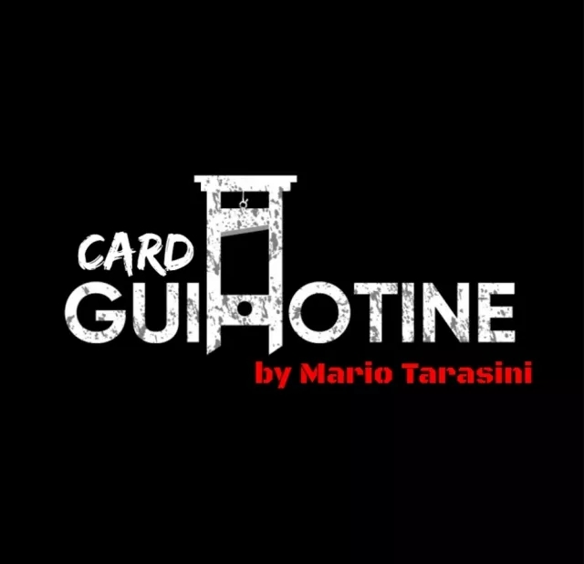 Card Guillotine by Mario Tarasini