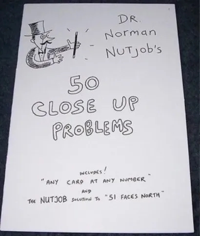 Dr. Norman Nutjob’s 50 Close Up Problems by Jerry Sadowitz