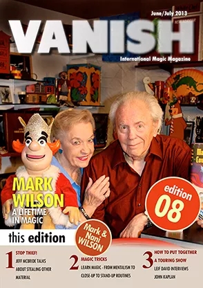 VANISH Magazine June/July 2013 – Mark Wilson eBook (Download)