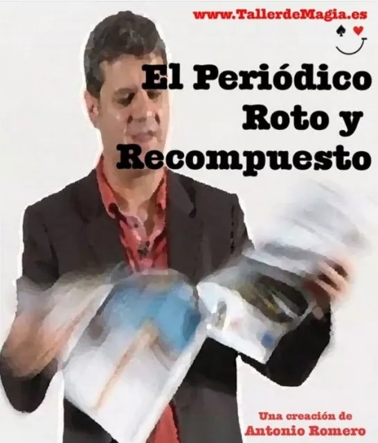 El Periodico Roto Y Recompuesto (Torn Restored Newspaper) (Spani