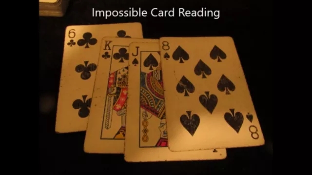 Impossible Card Reading by Jeriah Kosch