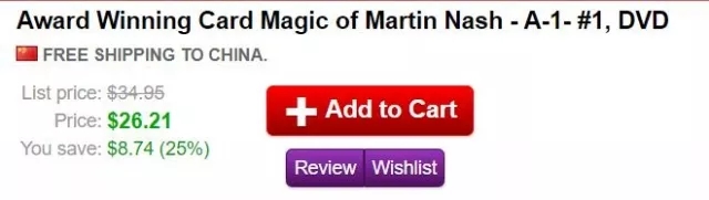 Award Winning Card Magic of Martin Nash - A-1- #1, DVD