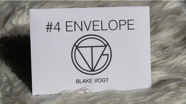 Number 4 Envelope By Blake Vogt