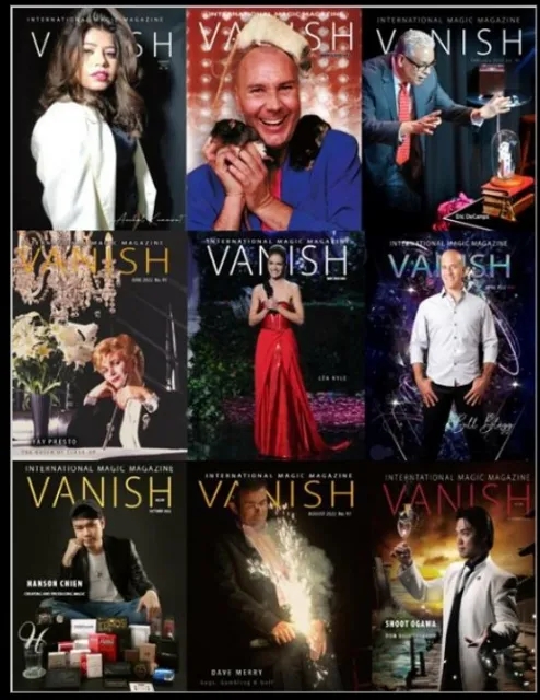 Vanish Magic Magazine 1-13 (2022 Year)
