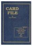 Card File by Jerry Mentzer 1-2