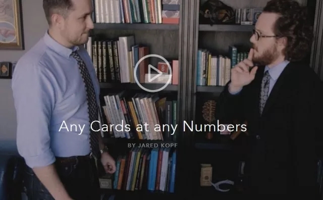 Any Cards At Any Numbers by Jared Kopf - Click Image to Close