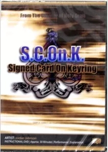 SCOnK (Signed Card on Key Ring) by Jordan Johnson - Click Image to Close