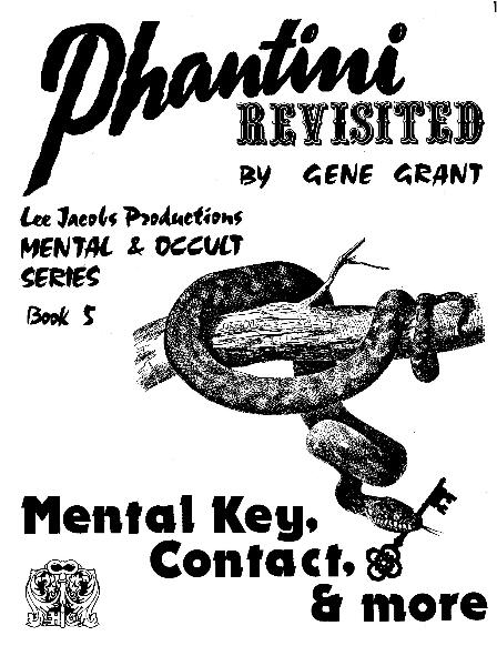 Gene Grant - Phantini Revisited - Click Image to Close