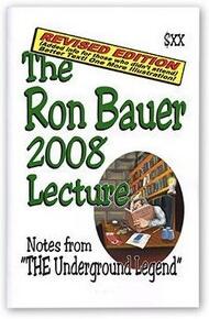 Ron Bauer - Ron Bauer 2008 Lecture Notes - Click Image to Close
