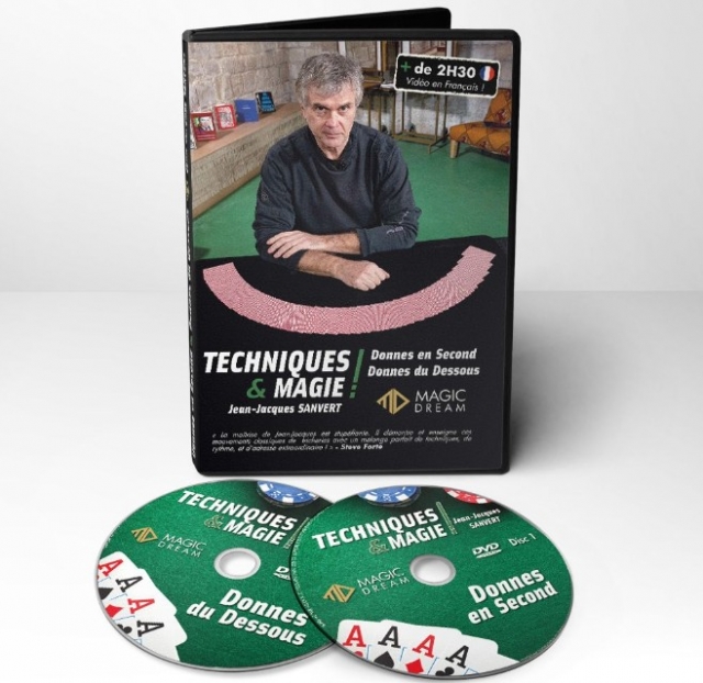 Techniques & Magie by Jean-Jacques Sanvert (2 DVD Set) - Click Image to Close