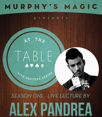 At the Table Live Lecture - Alex Pandrea - Click Image to Close