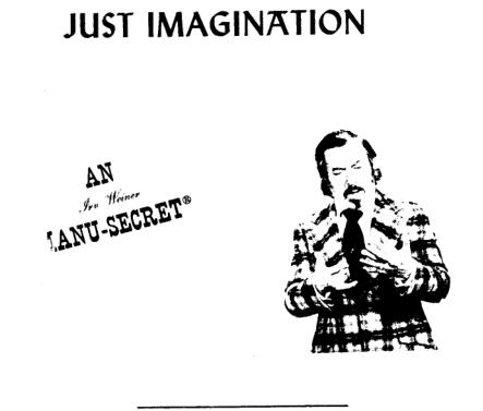 Irv Weiner - Just Imagination - Click Image to Close