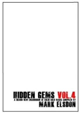 Hidden Gems Vol 4 by Mark Elsdon - Click Image to Close