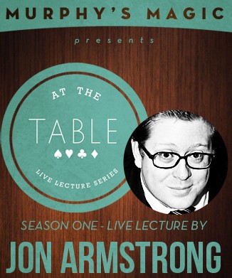 At the Table Live Lecture - Jon Armstrong - Click Image to Close