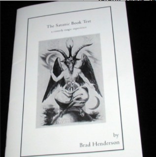 Satanic Book Test (A Comedy Magic Experience) By Brad Henderson - Click Image to Close