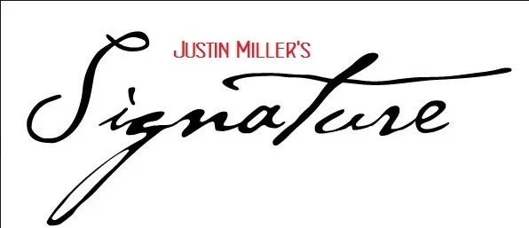 Signature by Justin Miller - Click Image to Close