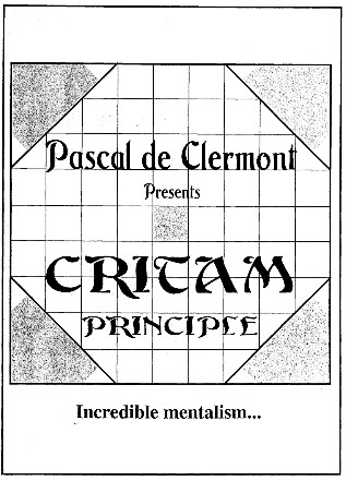 Pascal de Clermont - CRITAM Principle - Click Image to Close