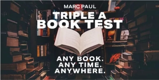 Triple A Book Test by Marc Paul - Click Image to Close