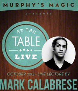 At the Table Live Lecture - Mark Calabrese - Click Image to Close