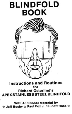 Richard Osterlind - The Blindfold Book - Click Image to Close