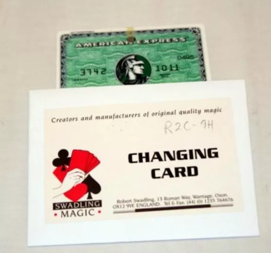 Changing Card (Visible Changing Card) by Bob Swadling