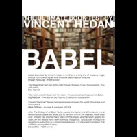 Babel Book Test (PDF download) by Vincent Hedan - Click Image to Close