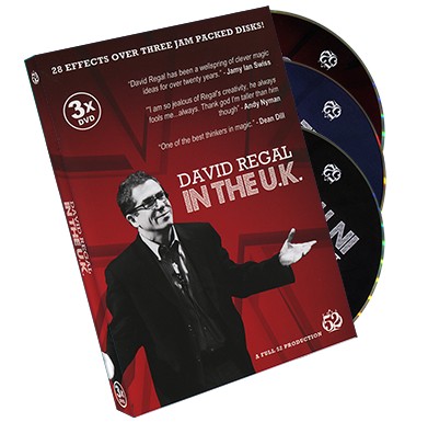 David Regal In The UK - 3 DVD Set by David Regal - Click Image to Close