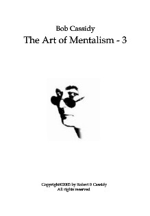 Richard Osterlind - The Art Of Mentalism vol 3 - Click Image to Close