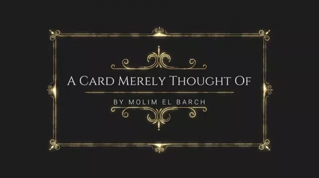 A Card Merely Thought Of by Molim El Barch - Click Image to Close