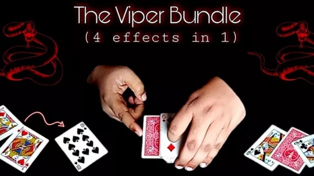The Viper Bundle (4 effects in 1) by Viper Magic - Click Image to Close