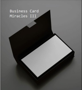 Business Card Miracles III - Click Image to Close