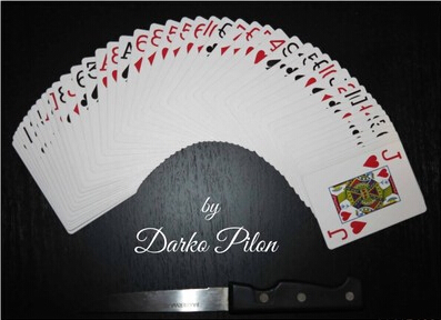 Darko Pilon - Card and Knife - Click Image to Close